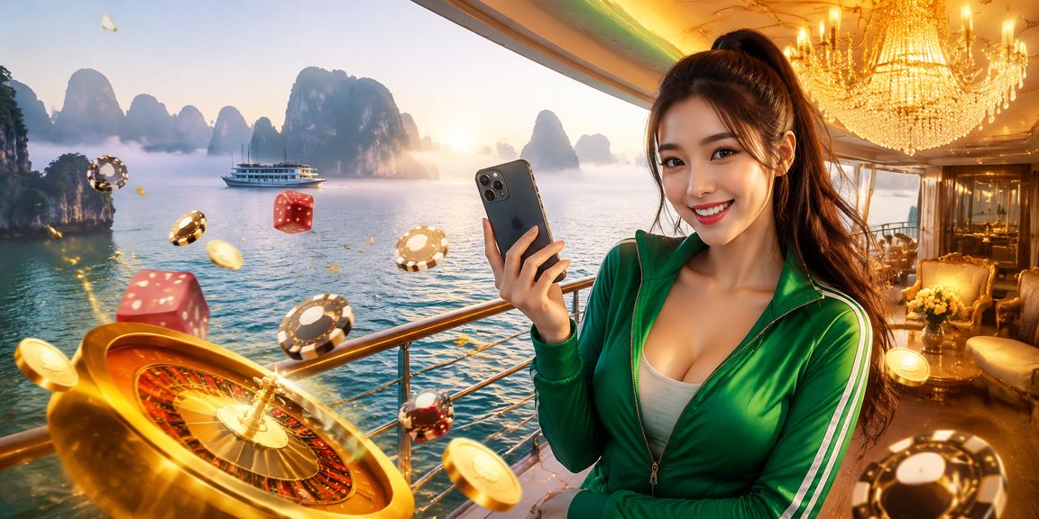 Người dùng xem thông tin hoàn tiền tại vịnh Hạ Long