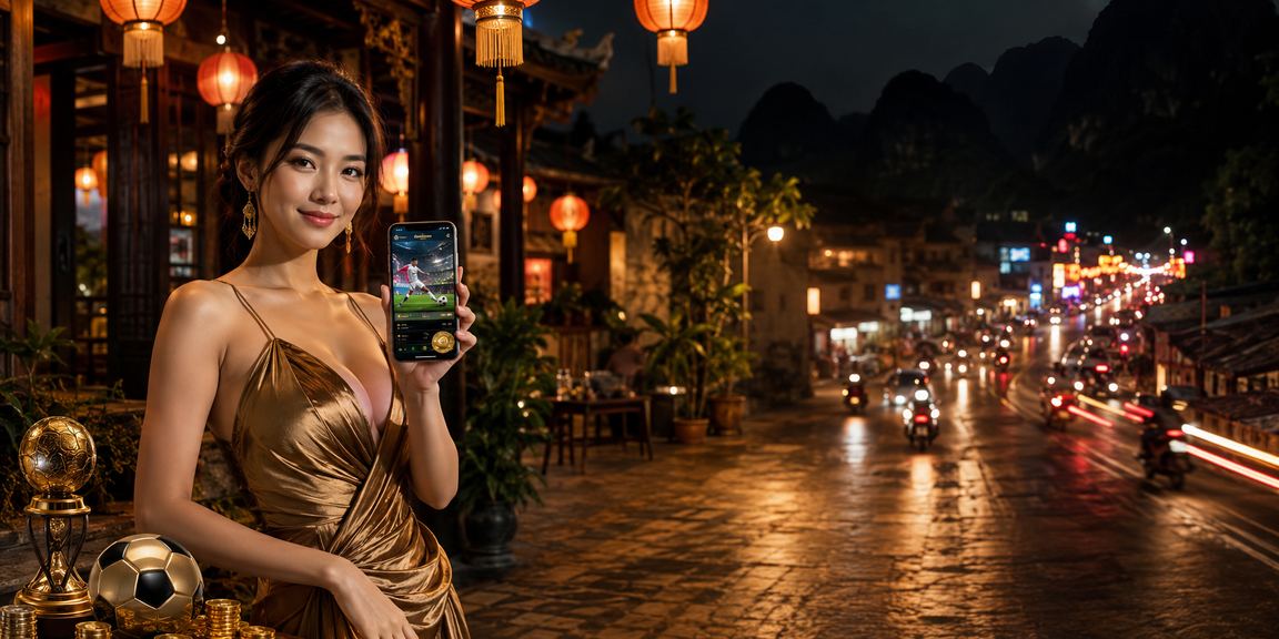 Người hâm mộ xem kèo bóng đá tại chợ đêm Ninh Bình với không khí sôi động